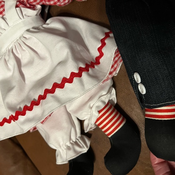 18” length NWOT Raggedy Ann & Andy Dolls. - Picture 3 of 9